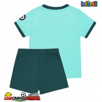 Camisa de Futebol Wolves Equipamento Secundário Infantil 2025-26 Manga Curta (+ Calças curtas)